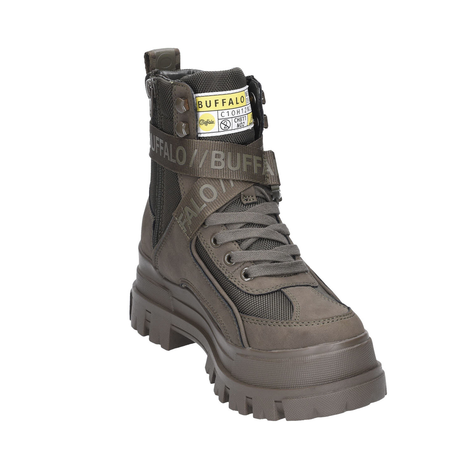 Buffalo ASPHA COM1 LACEUP MID - VEGAN,KHAKI grün Bild 23