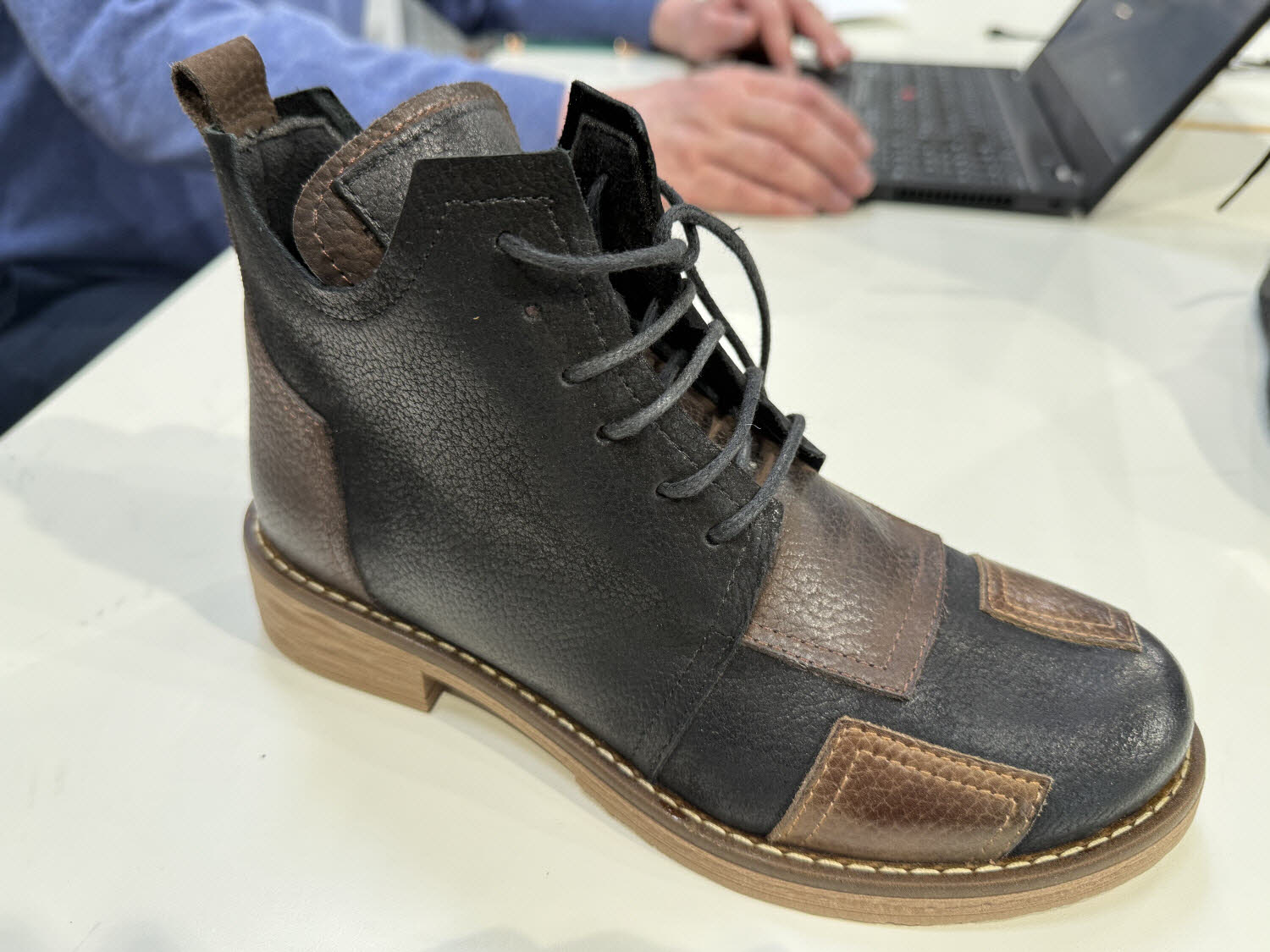 Gemini Boots Black Leder schwarz