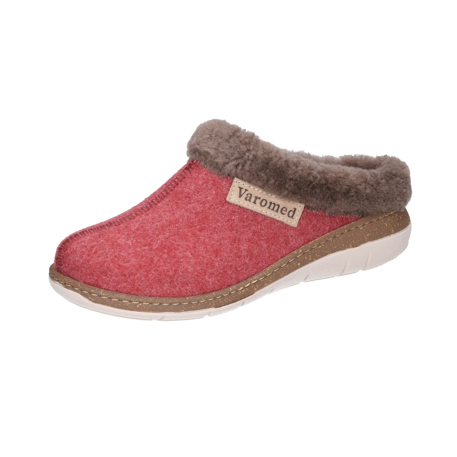 Florett Leni Pantoffel rot Weite H