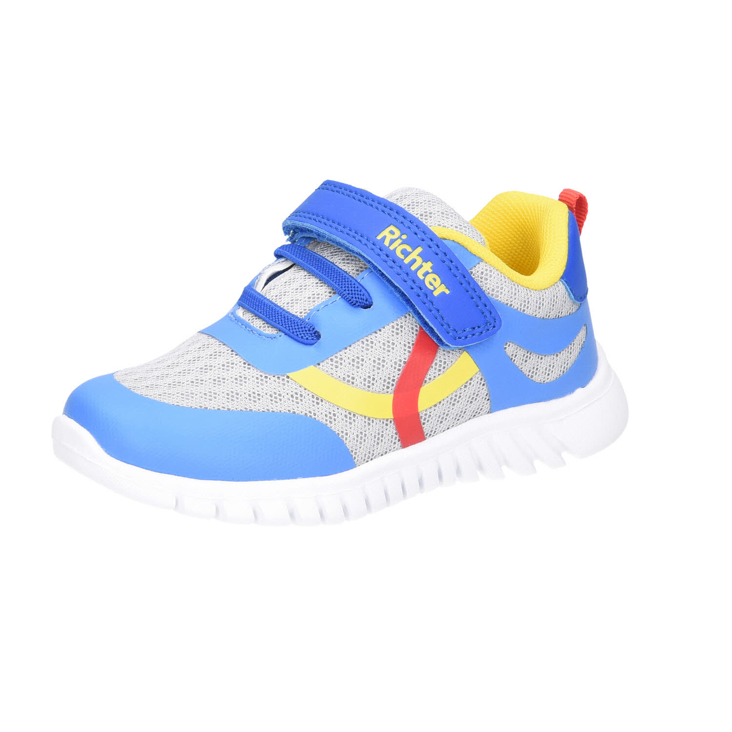 Richter Kinderschuhe Sneaker Cobald/Lightgrey/Yellow blau WMS-Mittel