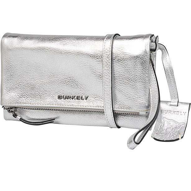 Burkely Phone Bag Speedy Silver Silber