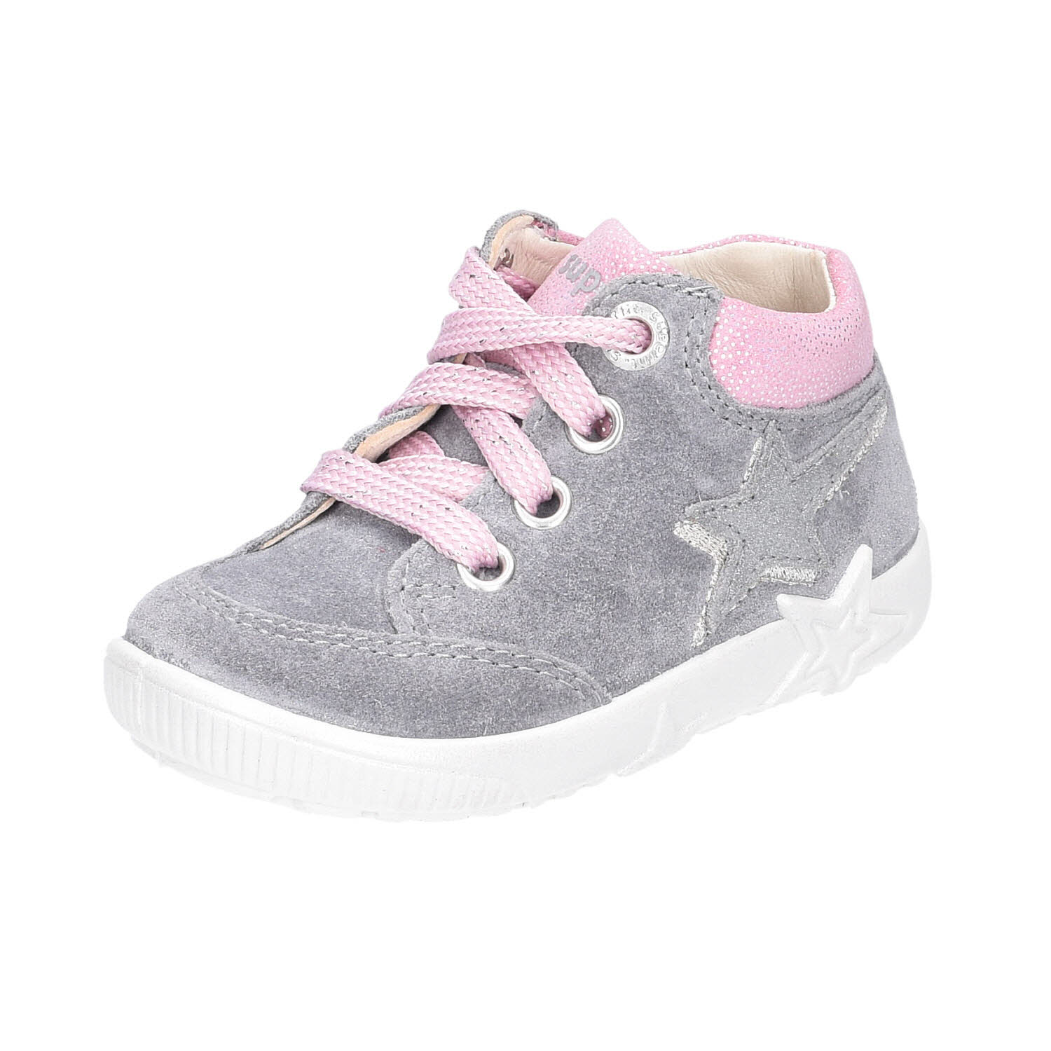 Superfit Starlight Hellgrau/Rosa grau