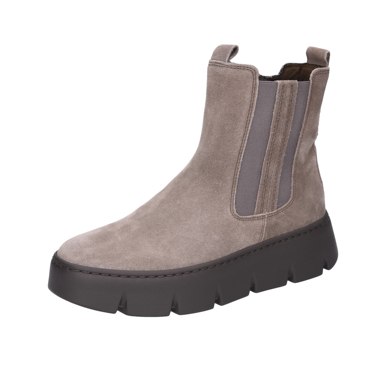 Gabor Chelsea Boots Mohair grau Weite F