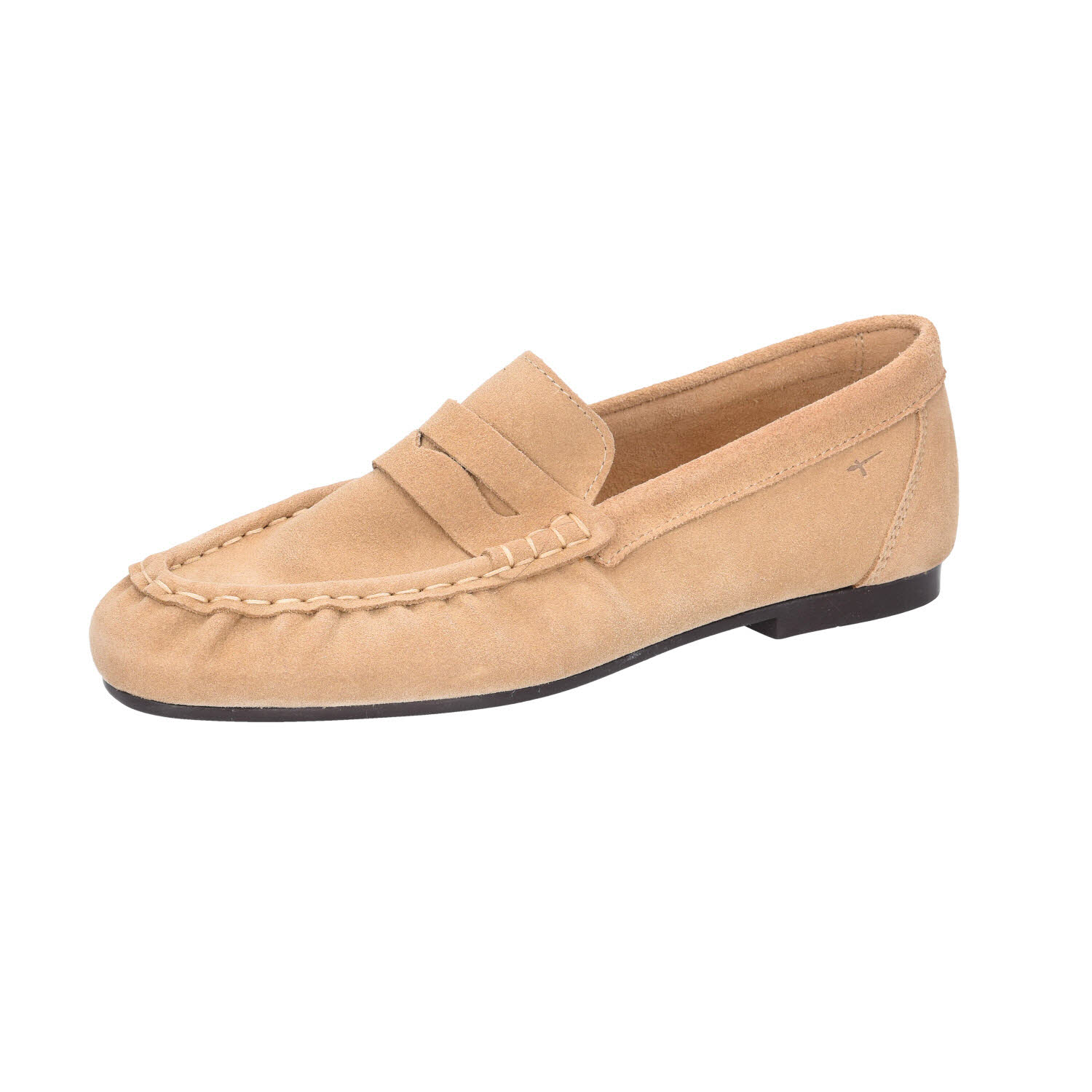 Tamaris Slipper Taupe Suede beige