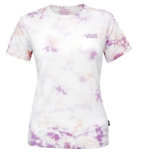 Vans TYE DYE CREW-B LAVENDER HERB violett