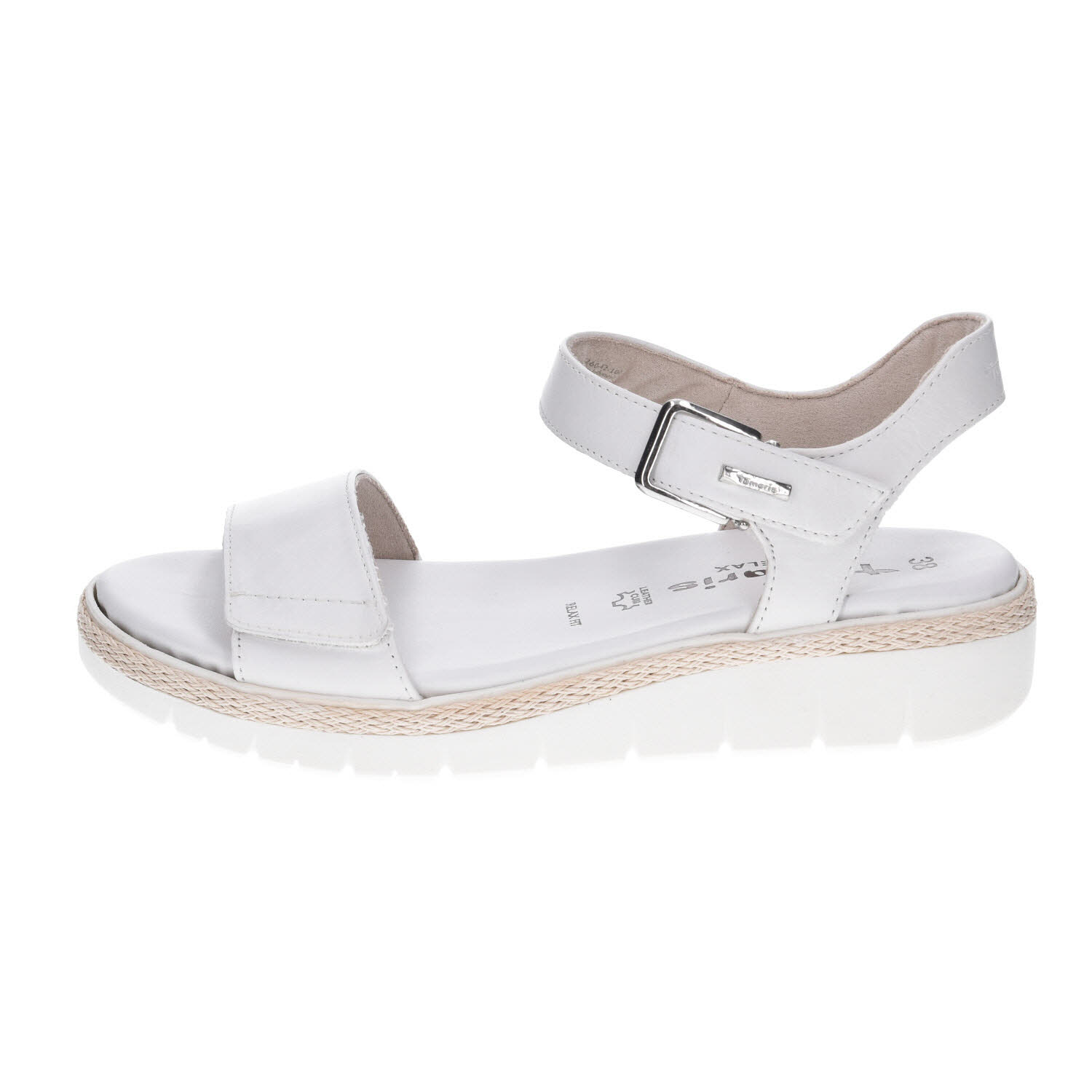 Tamaris Sandalette Leder White weiß Bild 2