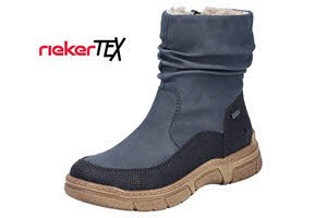 Rieker Winter Stiefel Tex Weite H blau Weite H