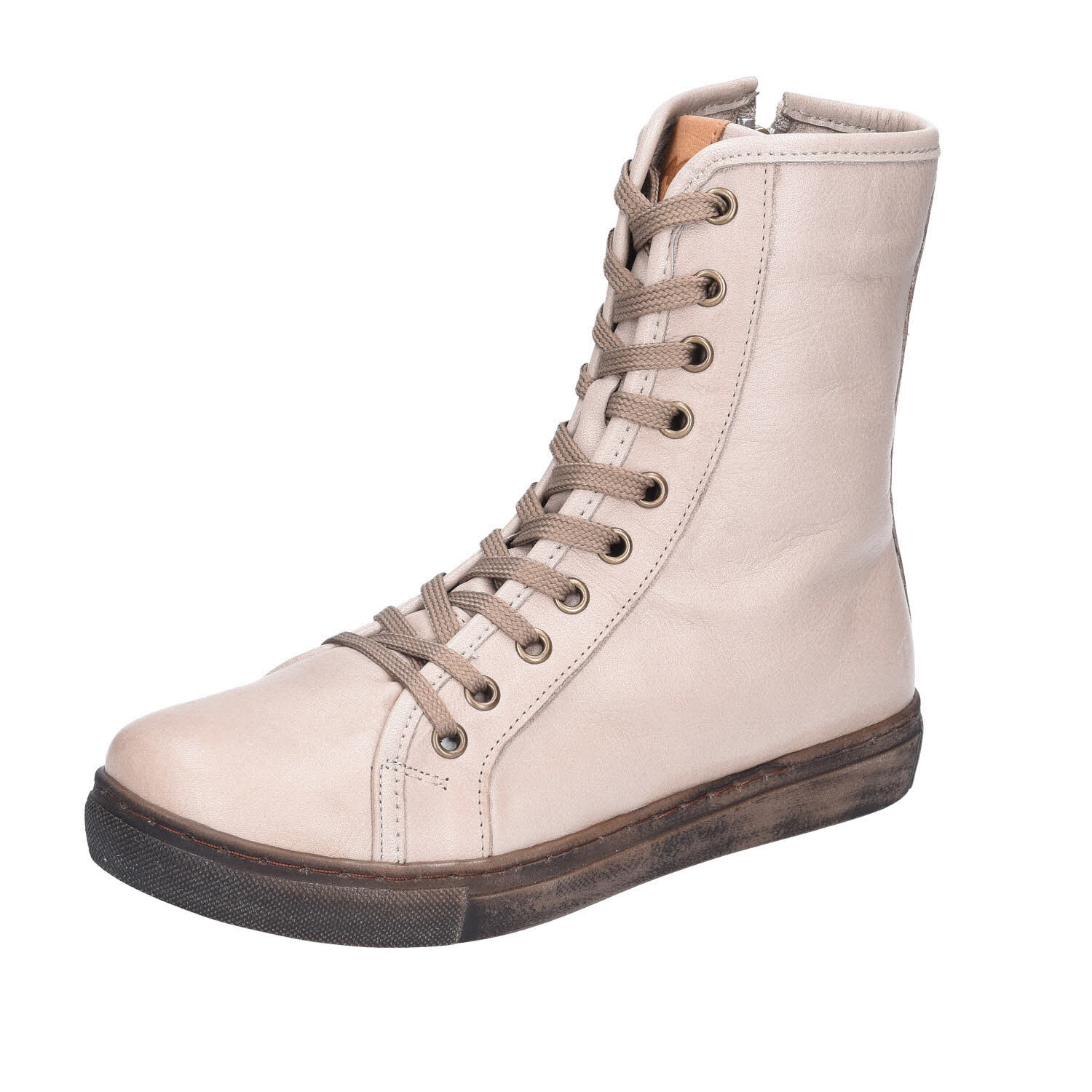 Andrea Conti Bootie dark stone brandy grau