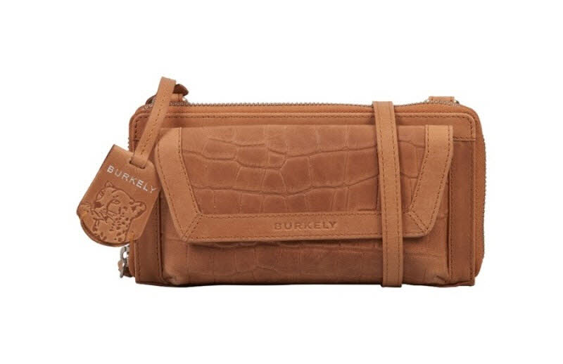 Burkely Phonewallet Cognac braun