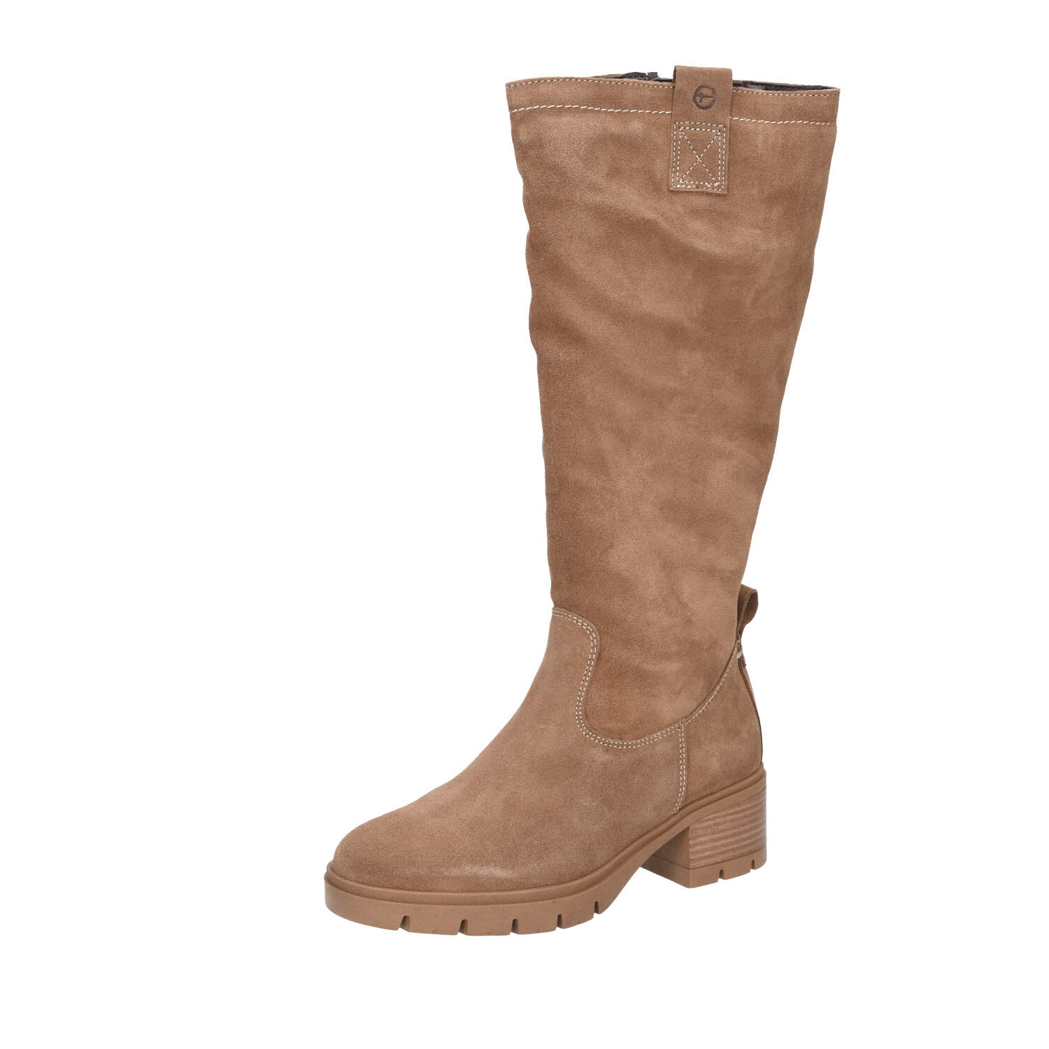 Tamaris Langschaftstiefel Brown Suede braun