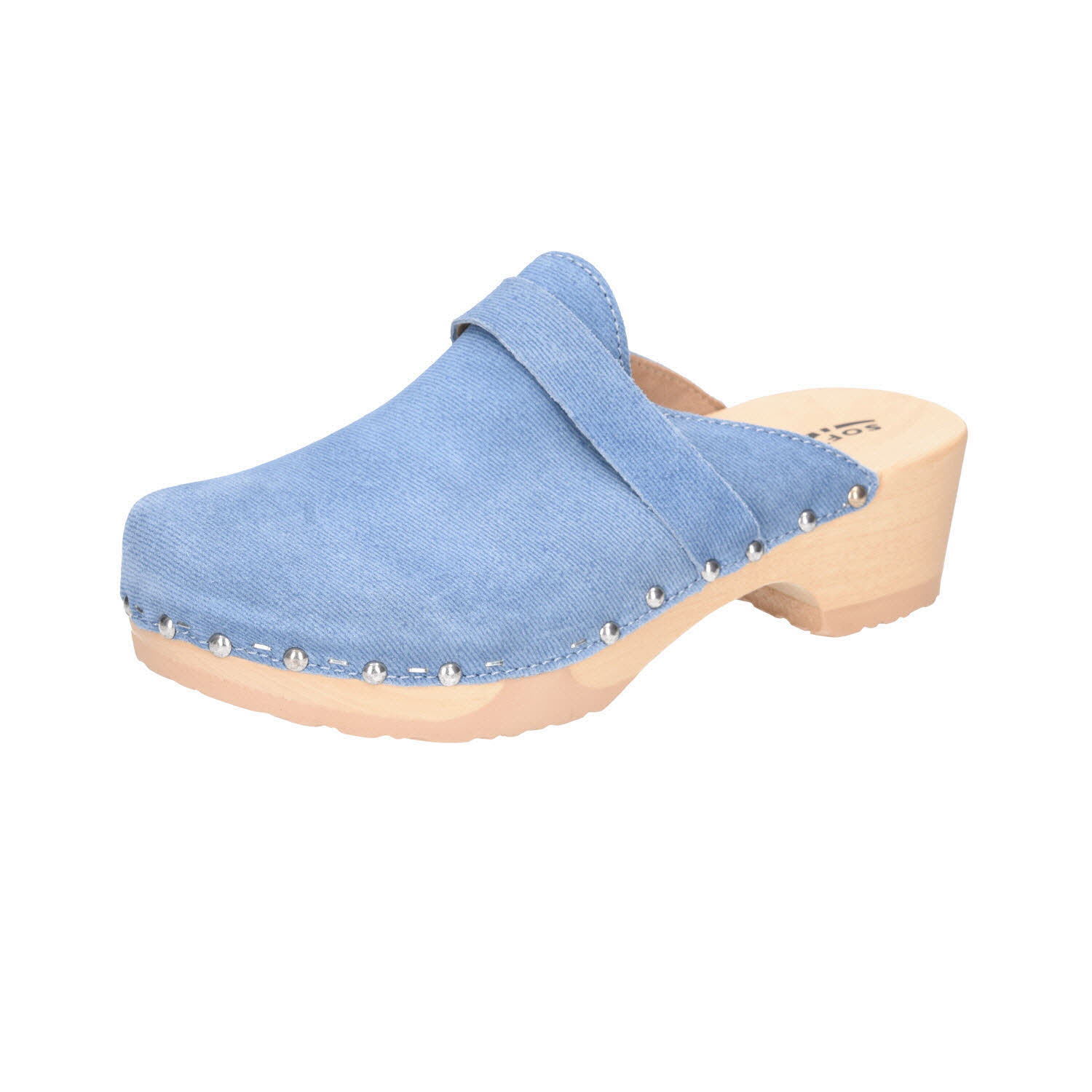 Softclox Tamina Clogs Jeanslook Natur blau