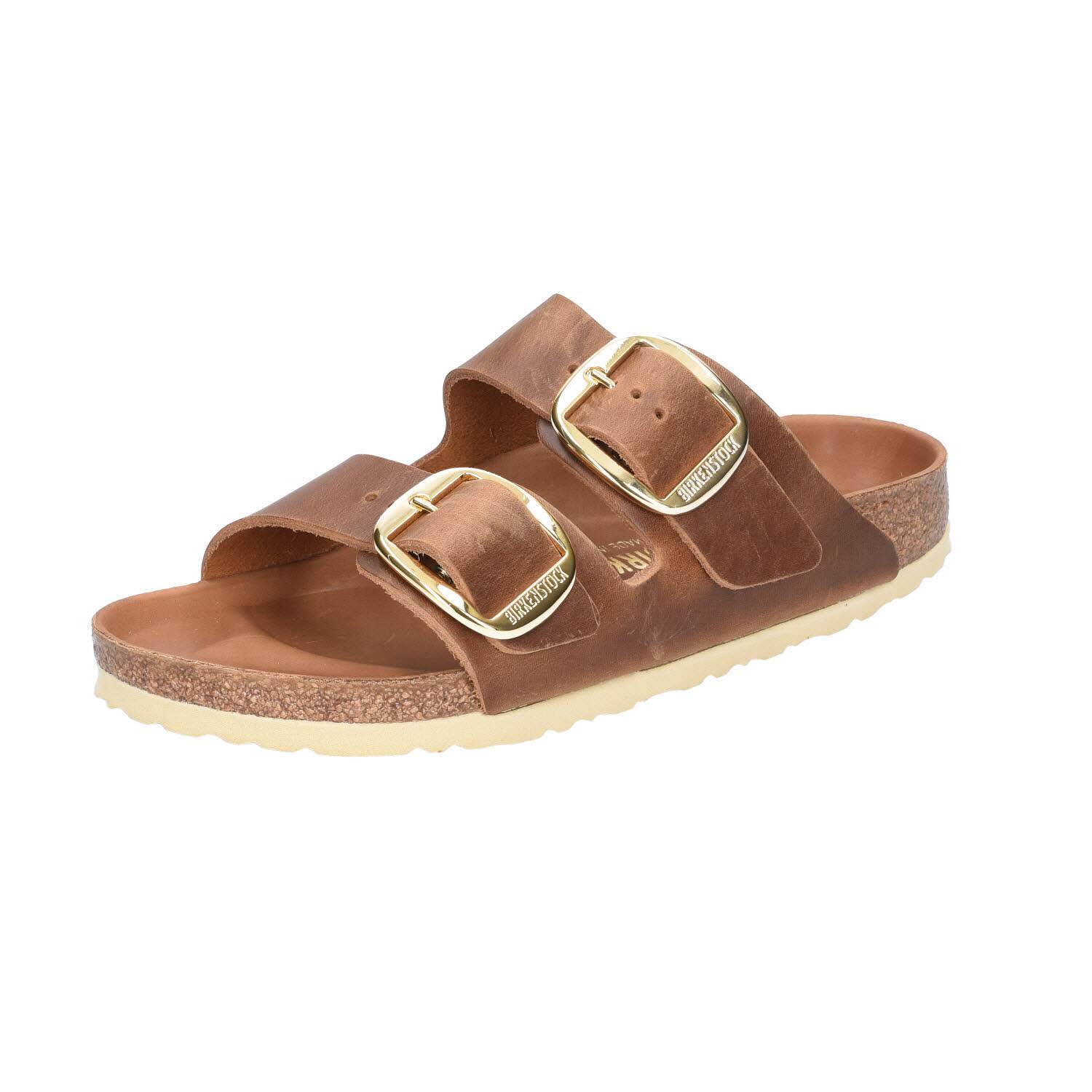 Birkenstock Arizona Big Buckle FL Cognac schmal braun Birkenst schmal