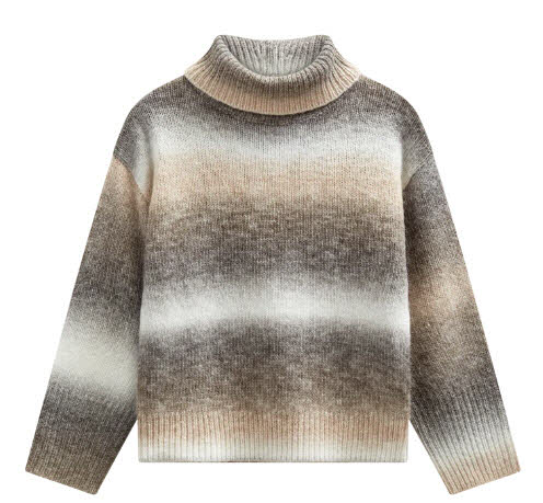 FREE/QUENT Sasu Rollkragen Morel Silver beige