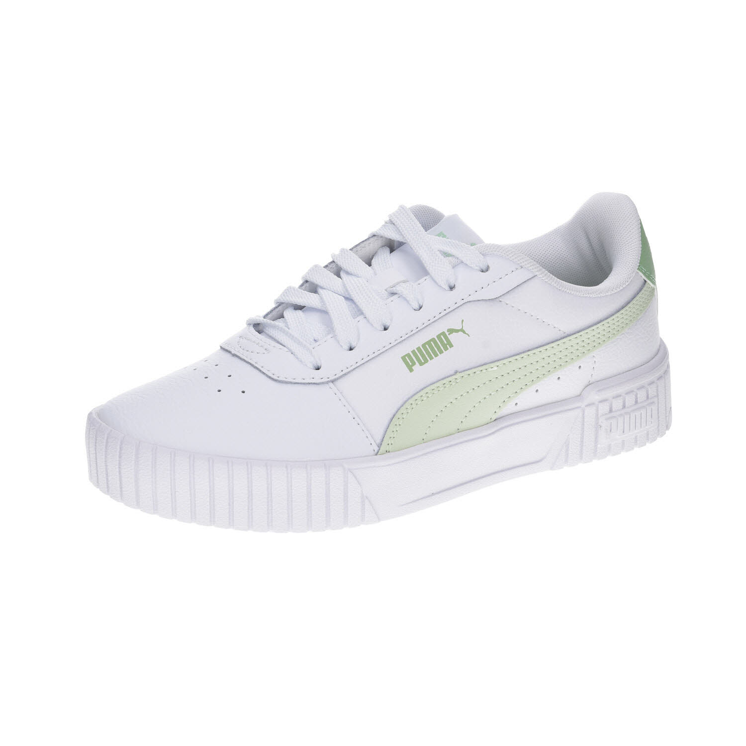 Puma Carina 2.0 PUMA WHITE-GREEN weiß