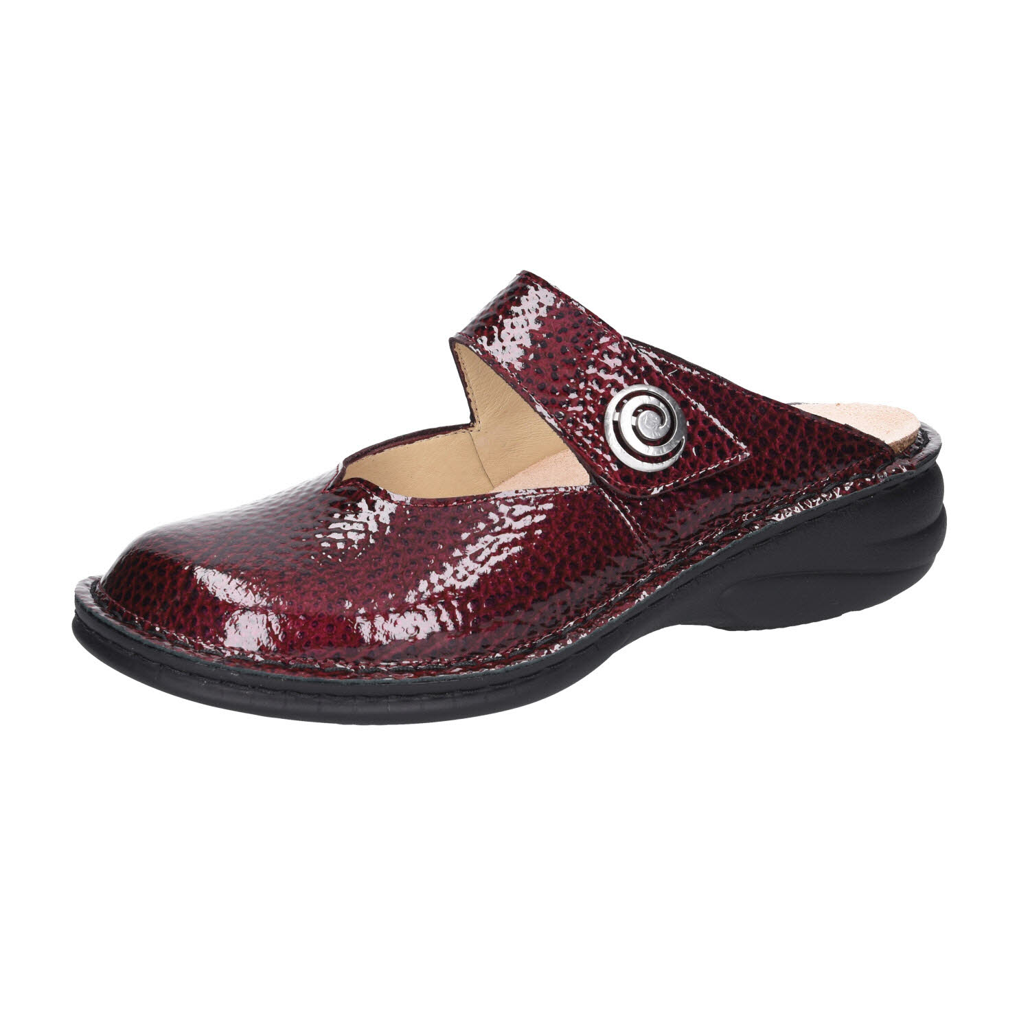 FinnComfort Canaro Wine Lackleder rot