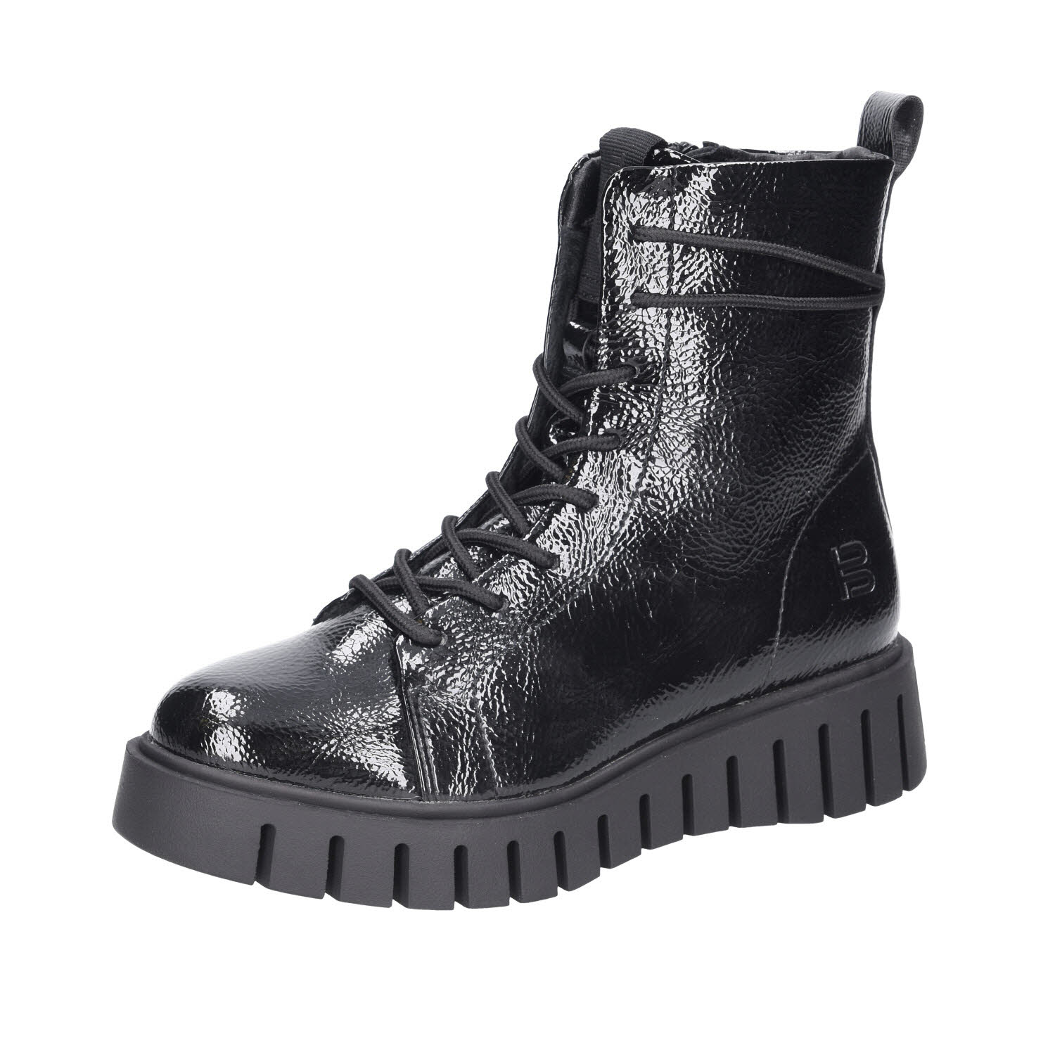 Bagatt Benisha Boots Lackleder schwarz