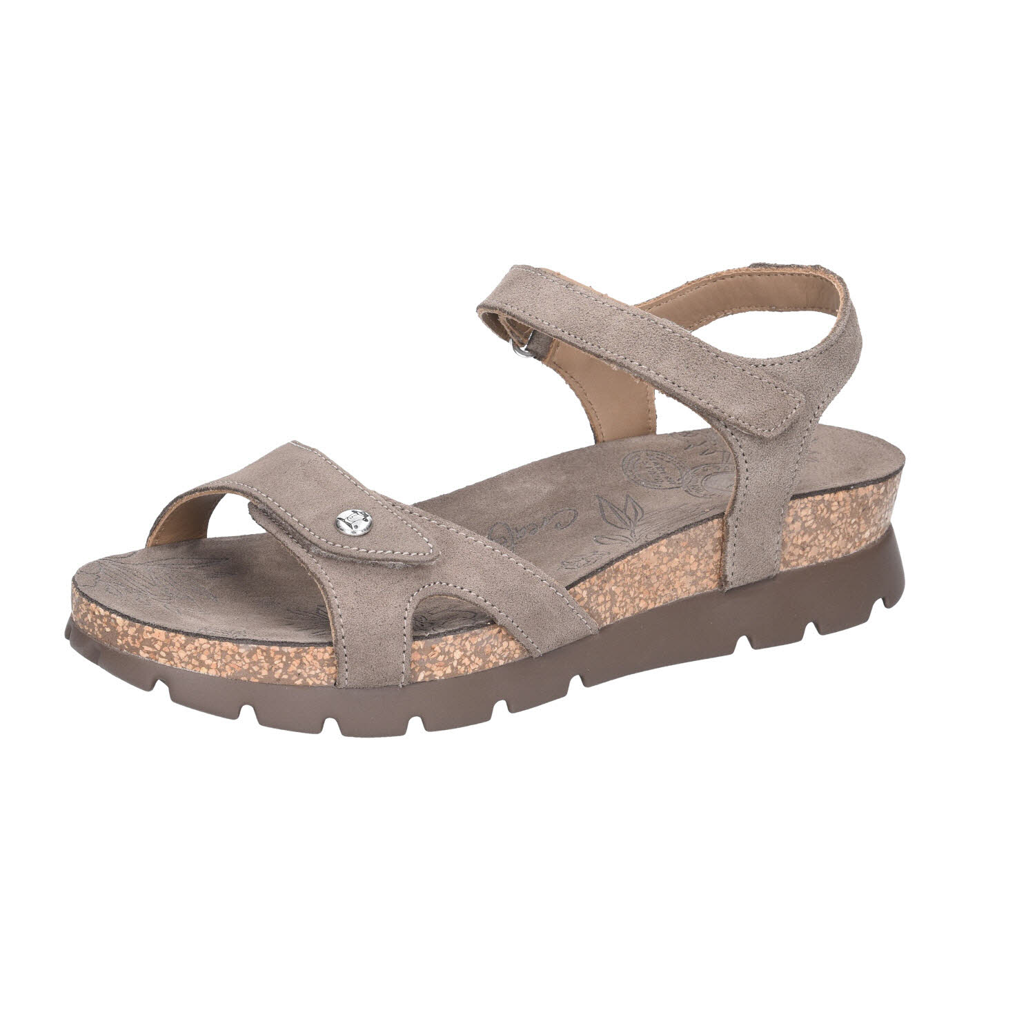 Panama Jack Sulia B24 Velour Piedra/Stone grau