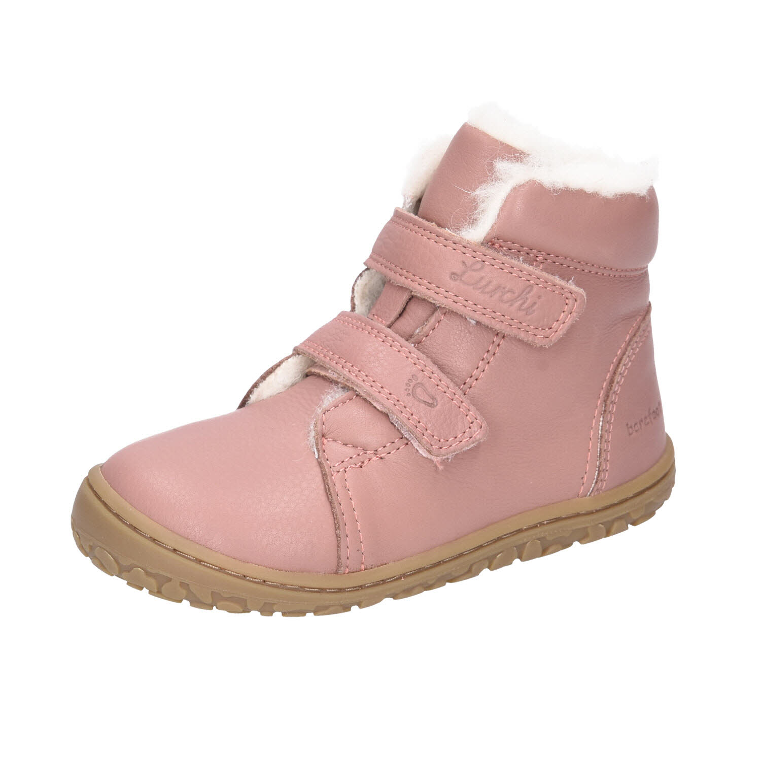 Lurchi NIK Barefoot Nappa Ambra Rose pink WMS-Mittel