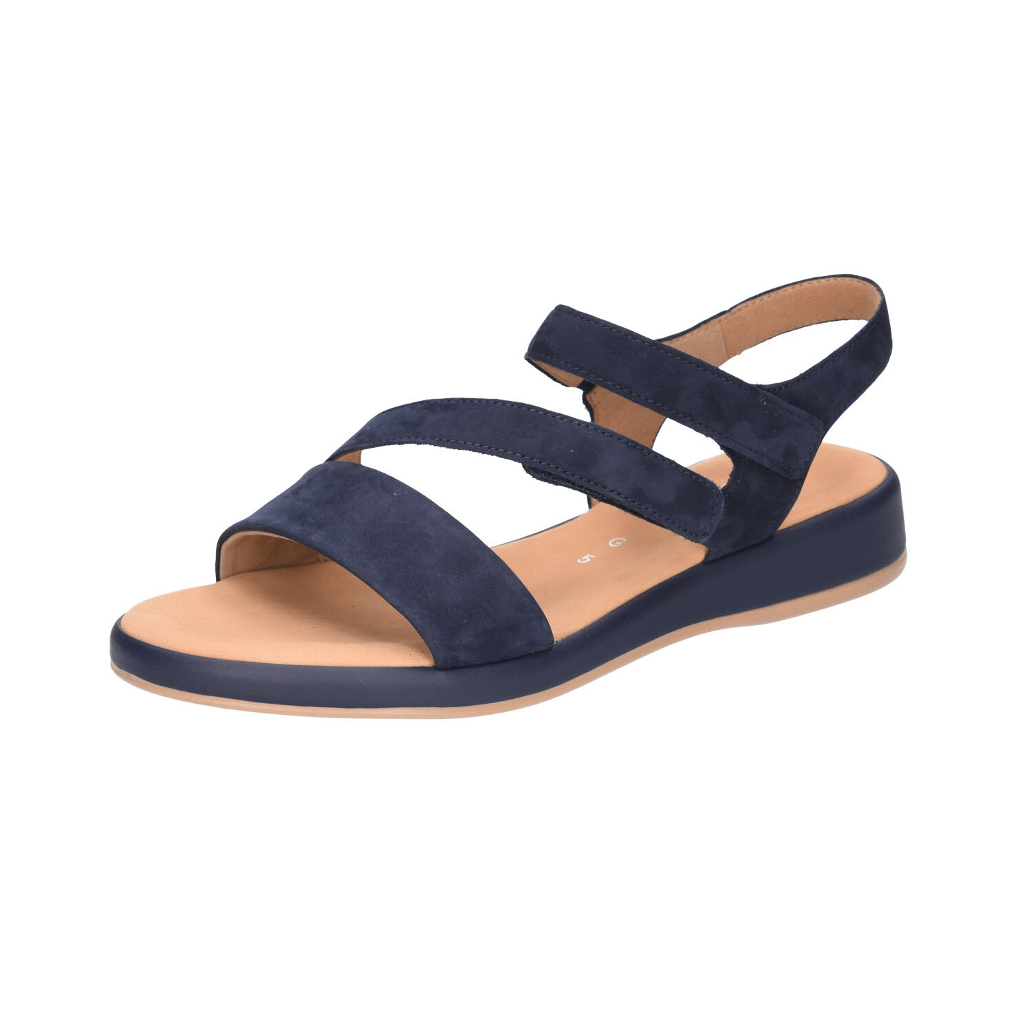 Gabor Rhodos Sandale Blue Nubuk blau Weite G