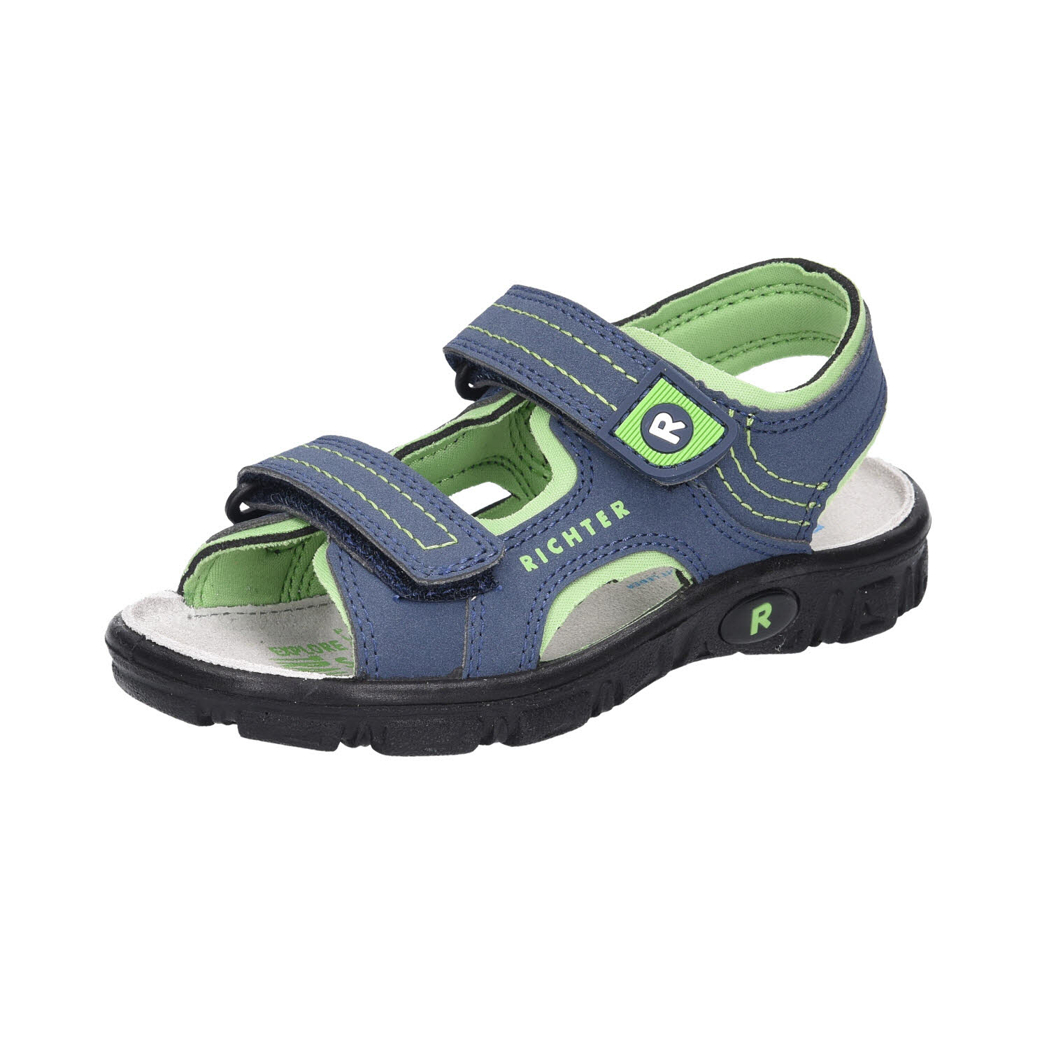 Richter Kinderschuhe Adventure Weite M blau WMS-Mittel