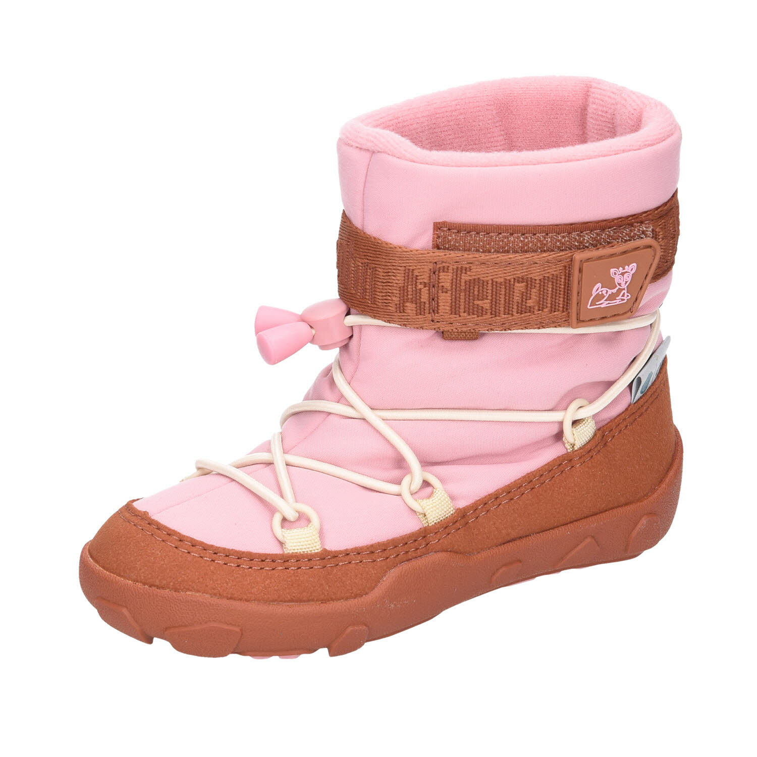 Affenzahn Schneestiefel Vegan Snowy Reh pink