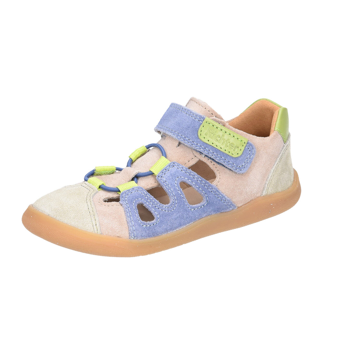 Richter Kinderschuhe Sandale Leder Earth/Frappe/Infi mehrfarbig WMS-Mittel