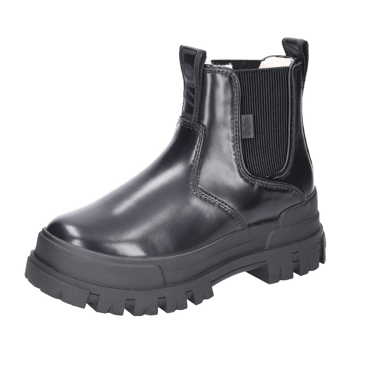 Buffalo Aspha Chelsea Warm Vegan Box Black schwarz Bild 1