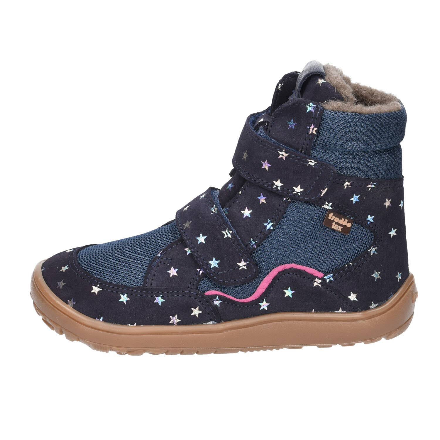 Froddo Tex Winter Lammwolle Barfuss blau Bild 2