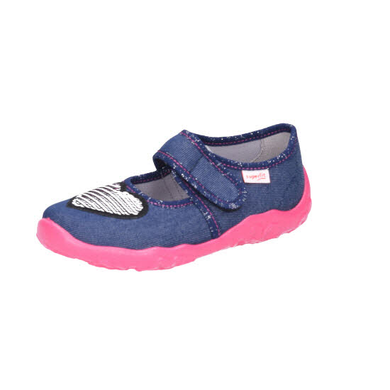 Superfit Happy Blau Textil Klatfutter blau M IV