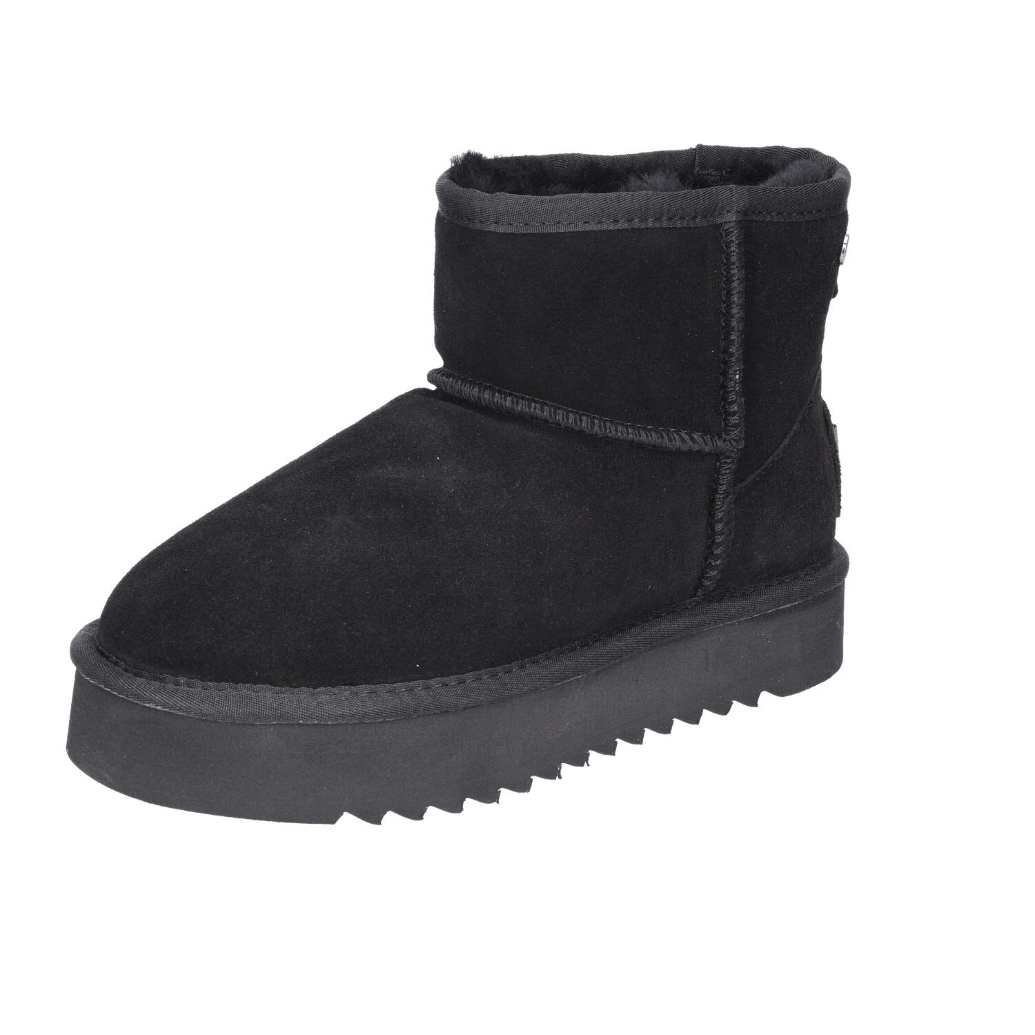 piece of mind Fellboots Black schwarz