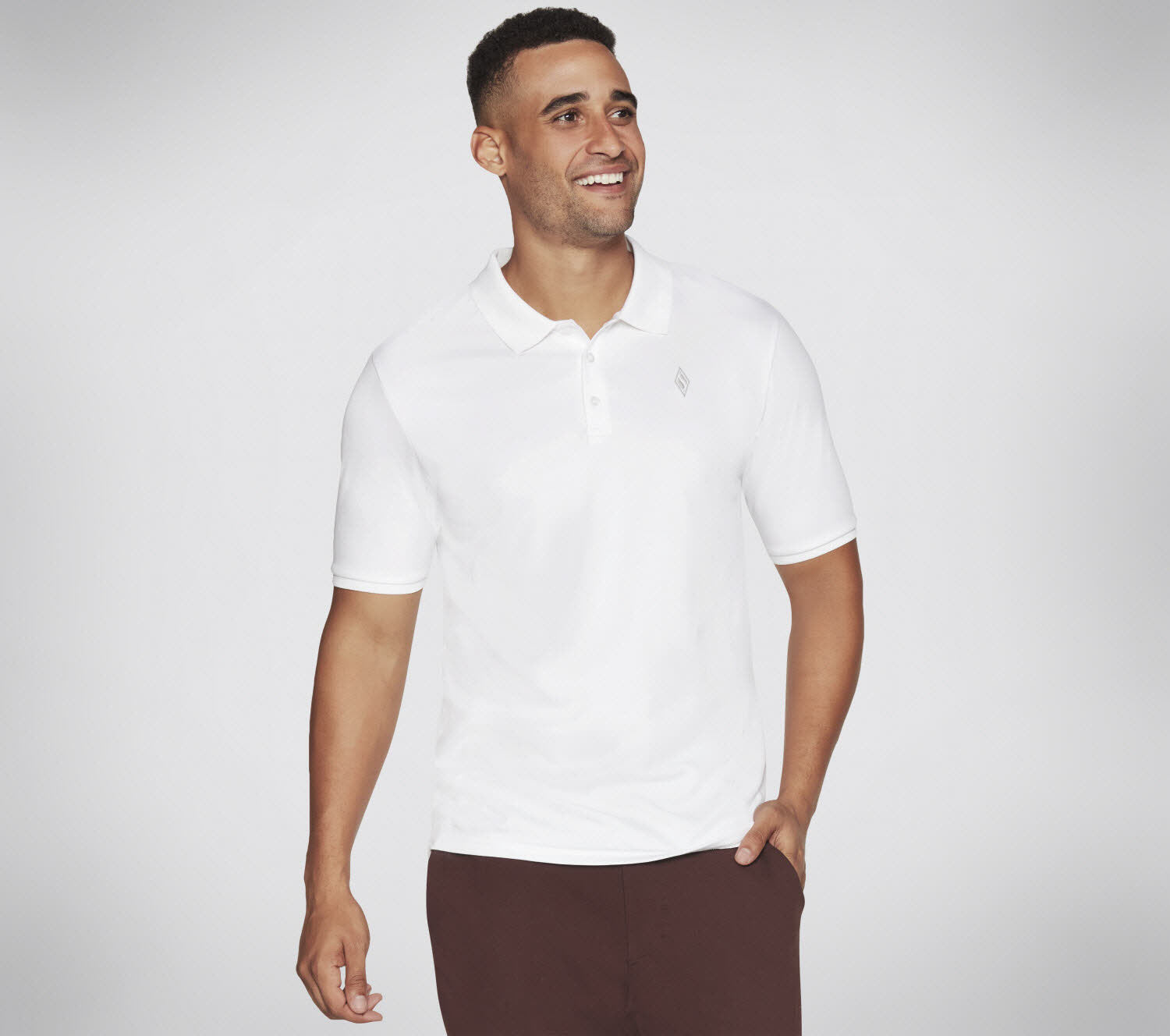 Skechers GoWalk Off-Duty Polo White weiß