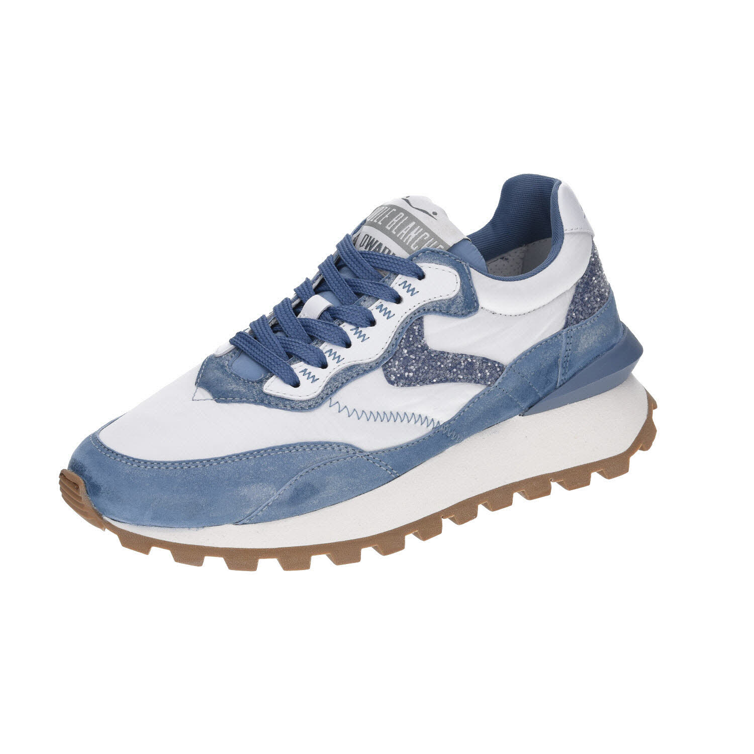 Voile Blanche Qwark Hype Woman Glitter Azure/Whit blau