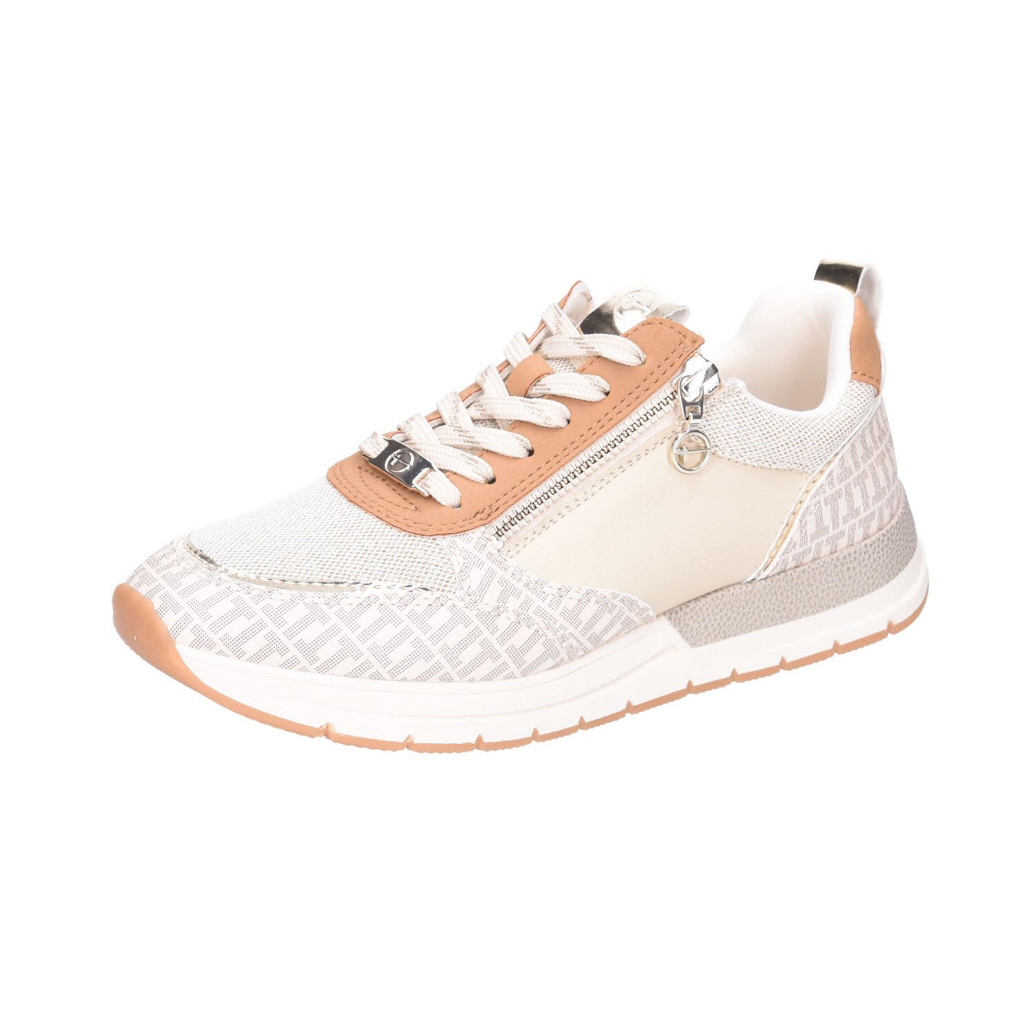 Tamaris Sneaker Ivory Comb vegan beige