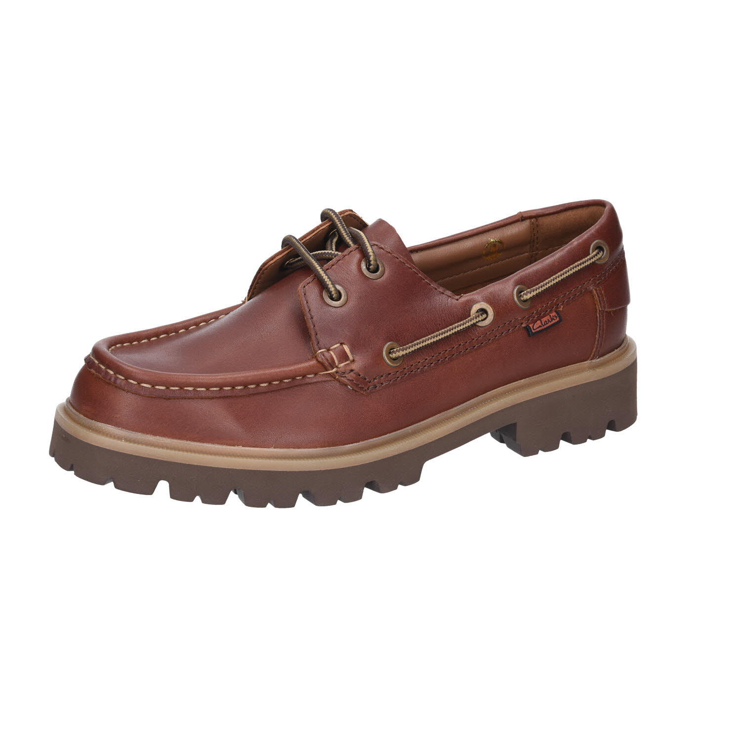 Clarks Cleyhill Boat braun Weite G