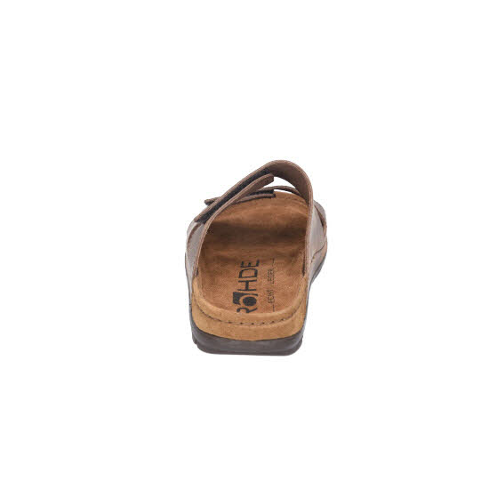 Rohde Rodigo Pantolette Leder Mokka braun Weite H Bild 3