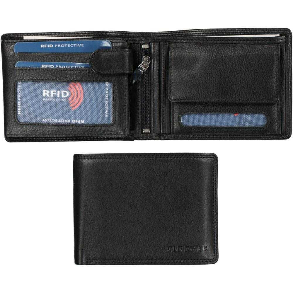 Dernier Geldbörse Leder schwarz