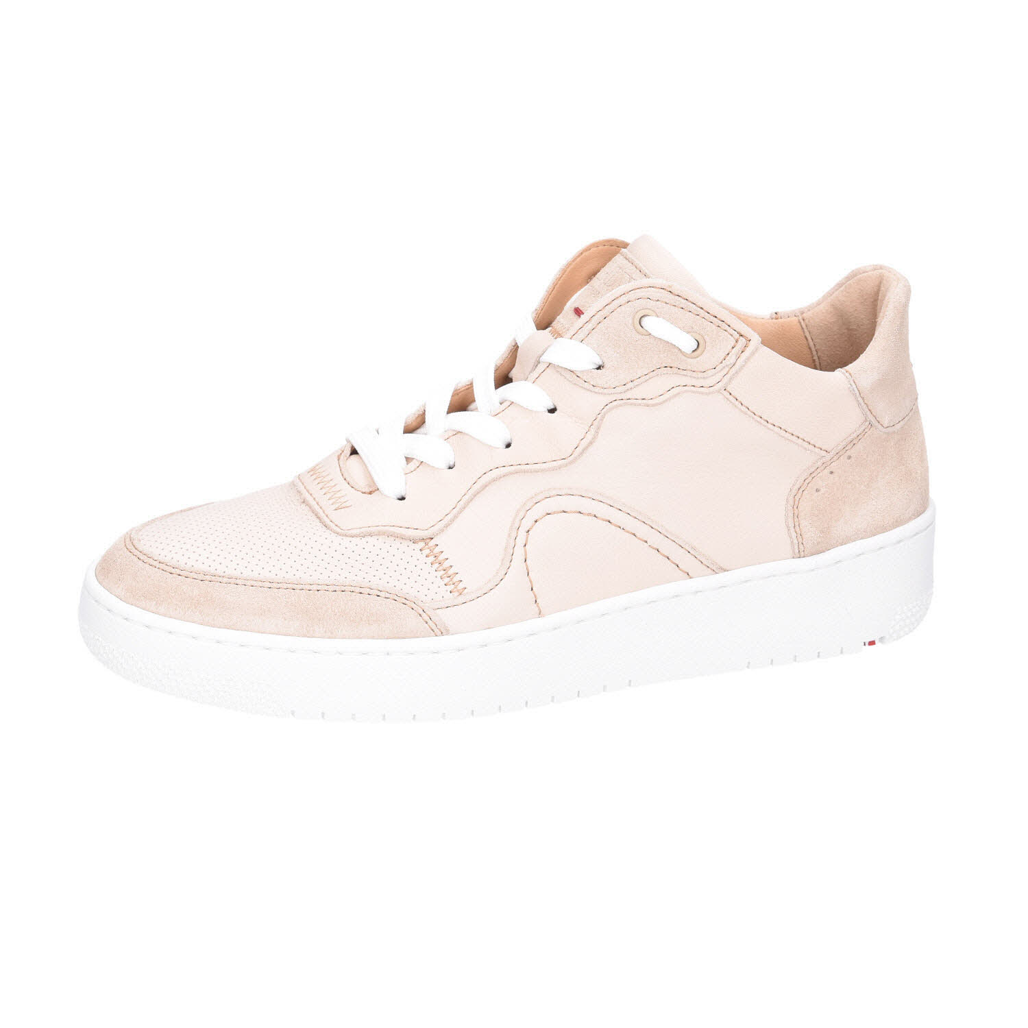 Lloyd High Top Sneaker Suede Linen/Desert beige Weite F 1/2
