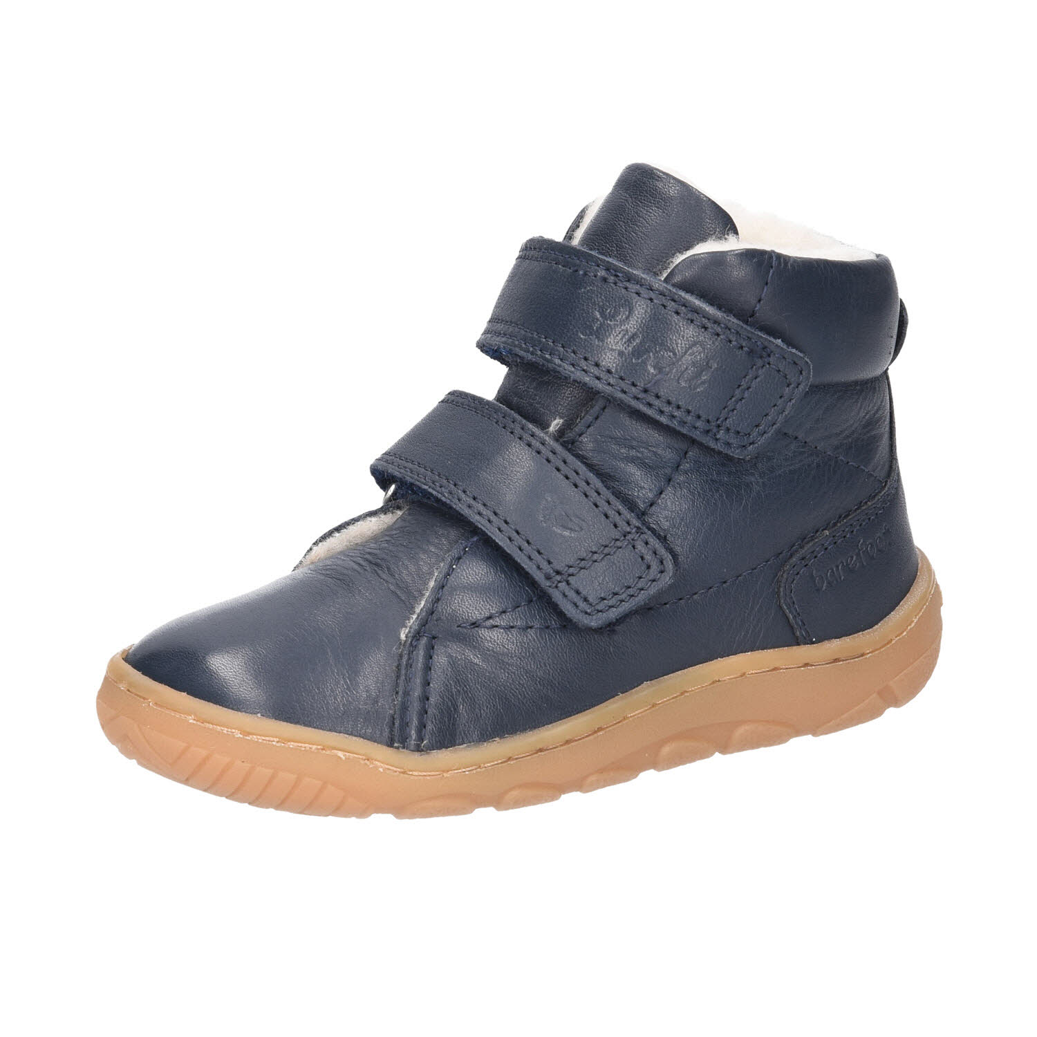 Lurchi Joker Barefoot warm blau WMS-Mittel