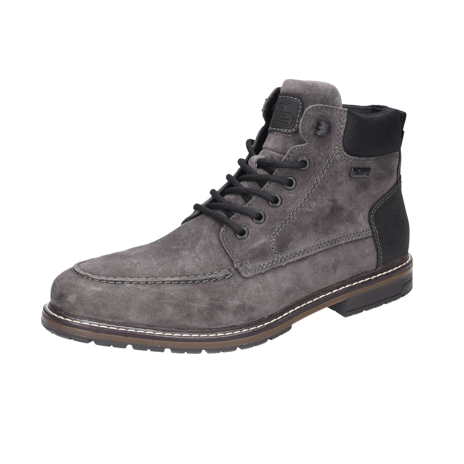 Rieker Herren Stiefel Tex Weite G grau Weite G
