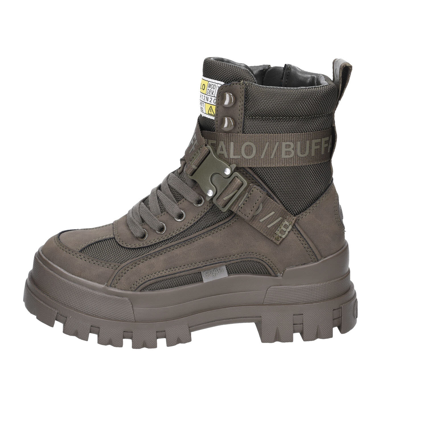 Buffalo ASPHA COM1 LACEUP MID - VEGAN,KHAKI grün Bild 7