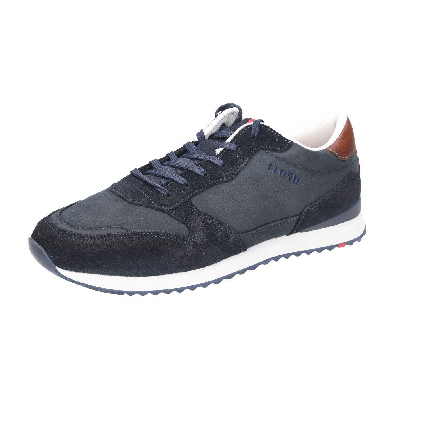 Lloyd Edmond Sneaker Navy Suede blau Weite F Bild 1