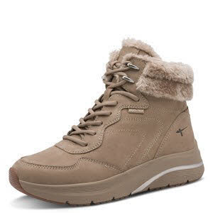 Tamaris Boots Warm Taupe Leather beige