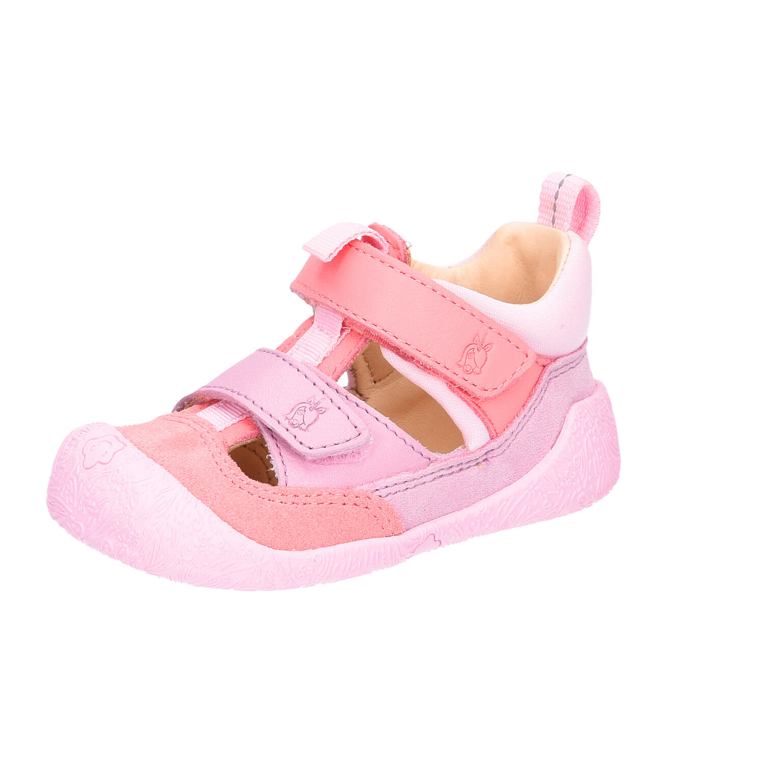 Affenzahn Lauflerner Sandale Leder Freely Einhorn pink