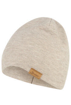 Sterntaler Beanie braun  melange