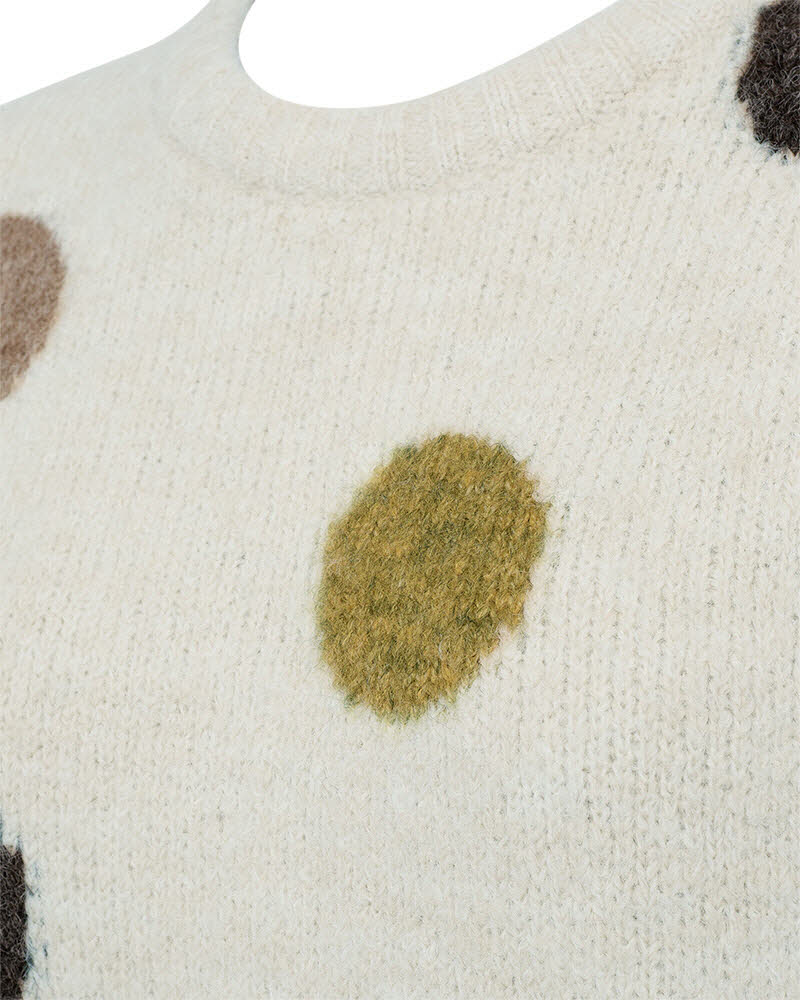 FREE/QUENT Louisa Pullover Moonbeam Bronze beige Bild 3
