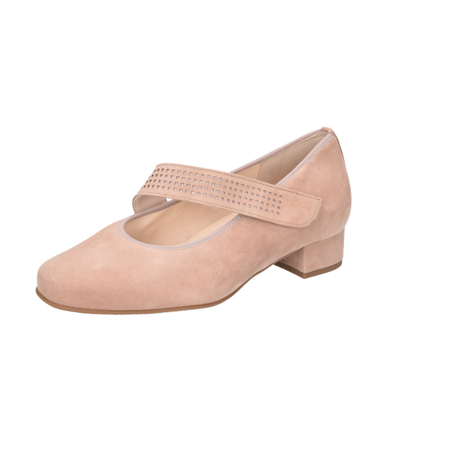 Hassia Cordoba Cappucci Samtziege beige Weite K