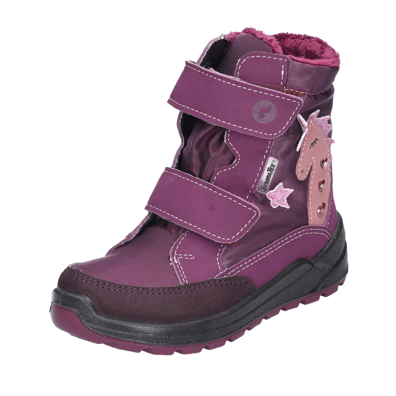 Ricosta Annika Blinky Weite M Merlot Tex violett WMS-Mittel