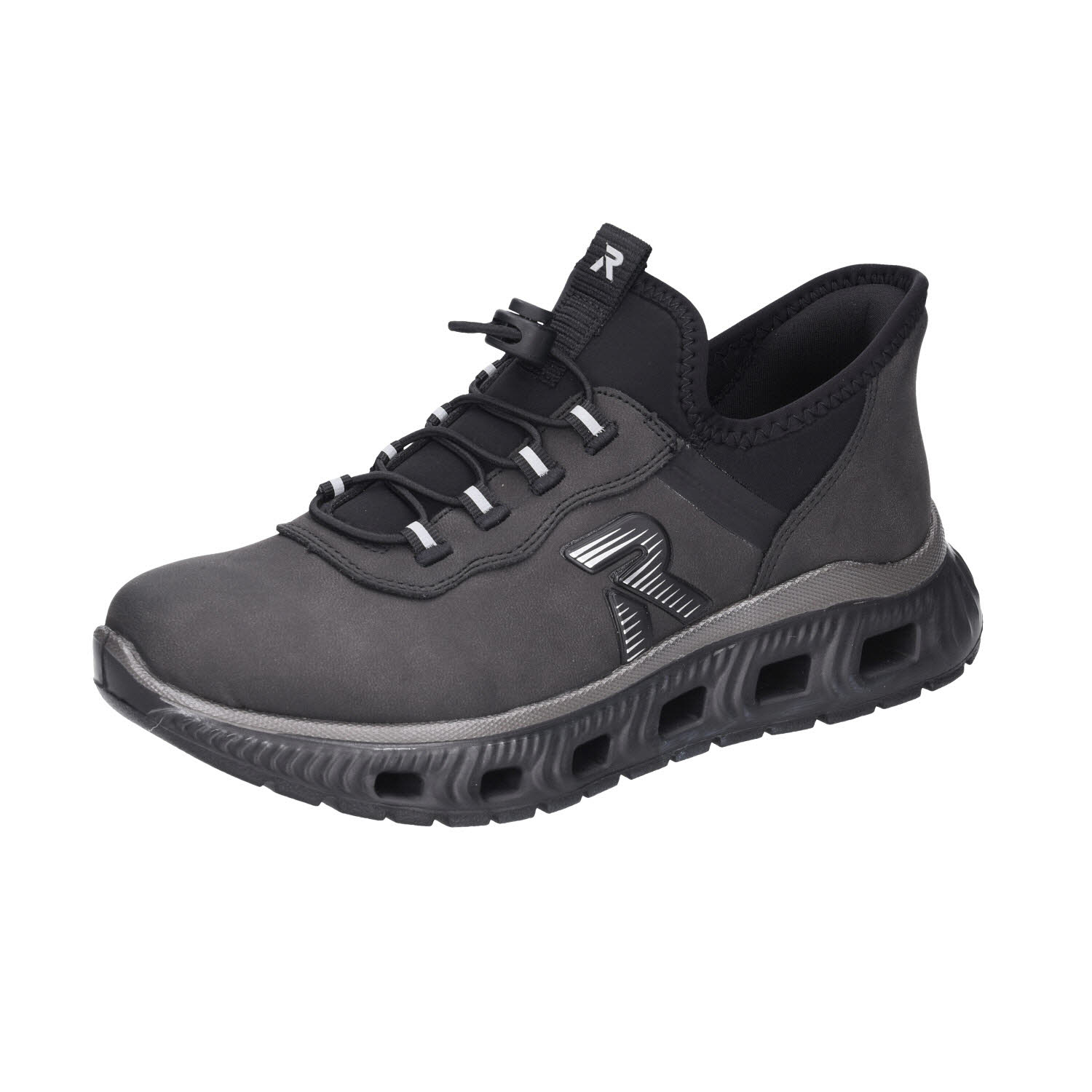 Rieker Ready to Go Sneaker schwarz Weite G