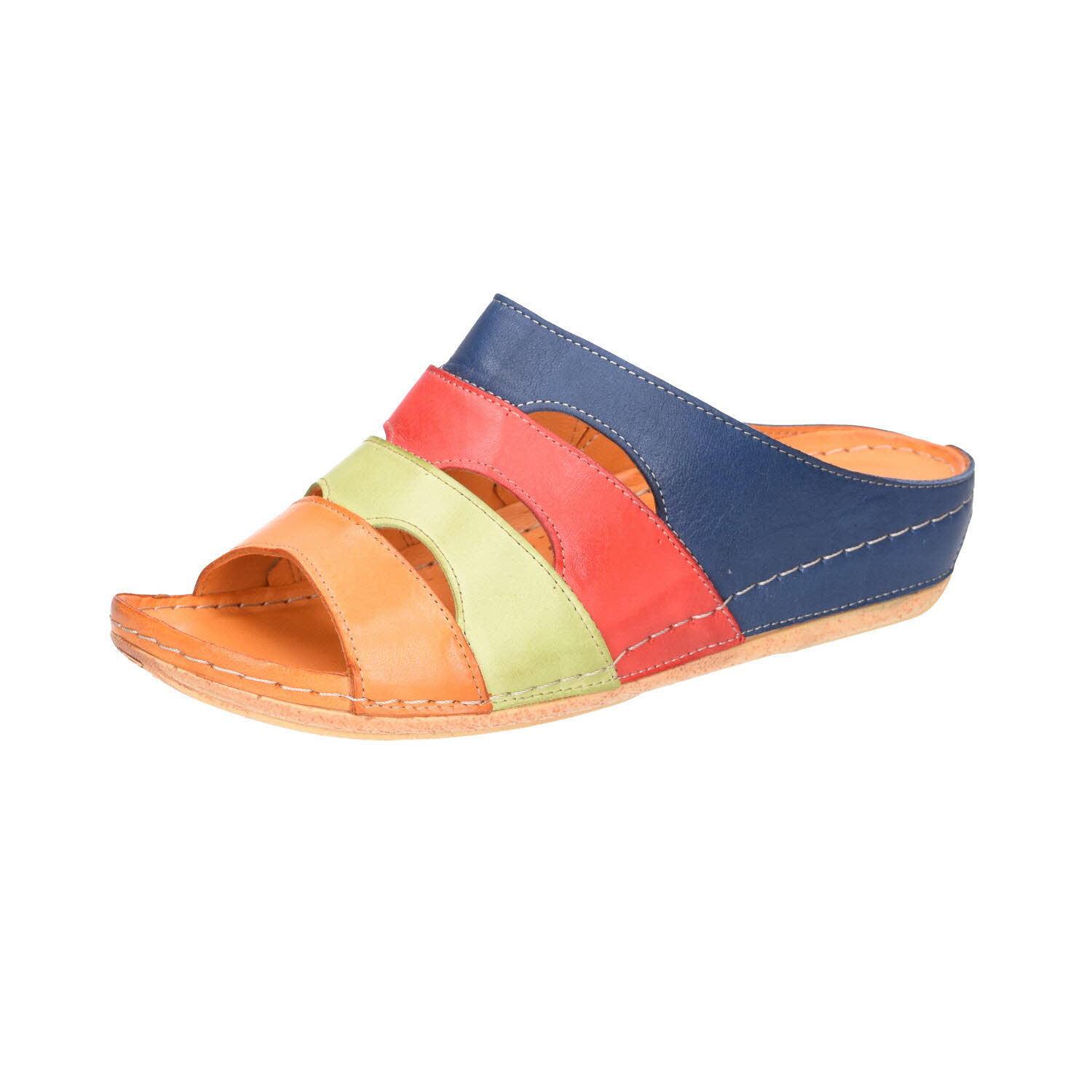 Gemini Kitty 2 Pantolette Leder mehrfarbig