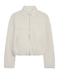 FREE/QUENT Duva Jacket Fake Suede Moonbeam